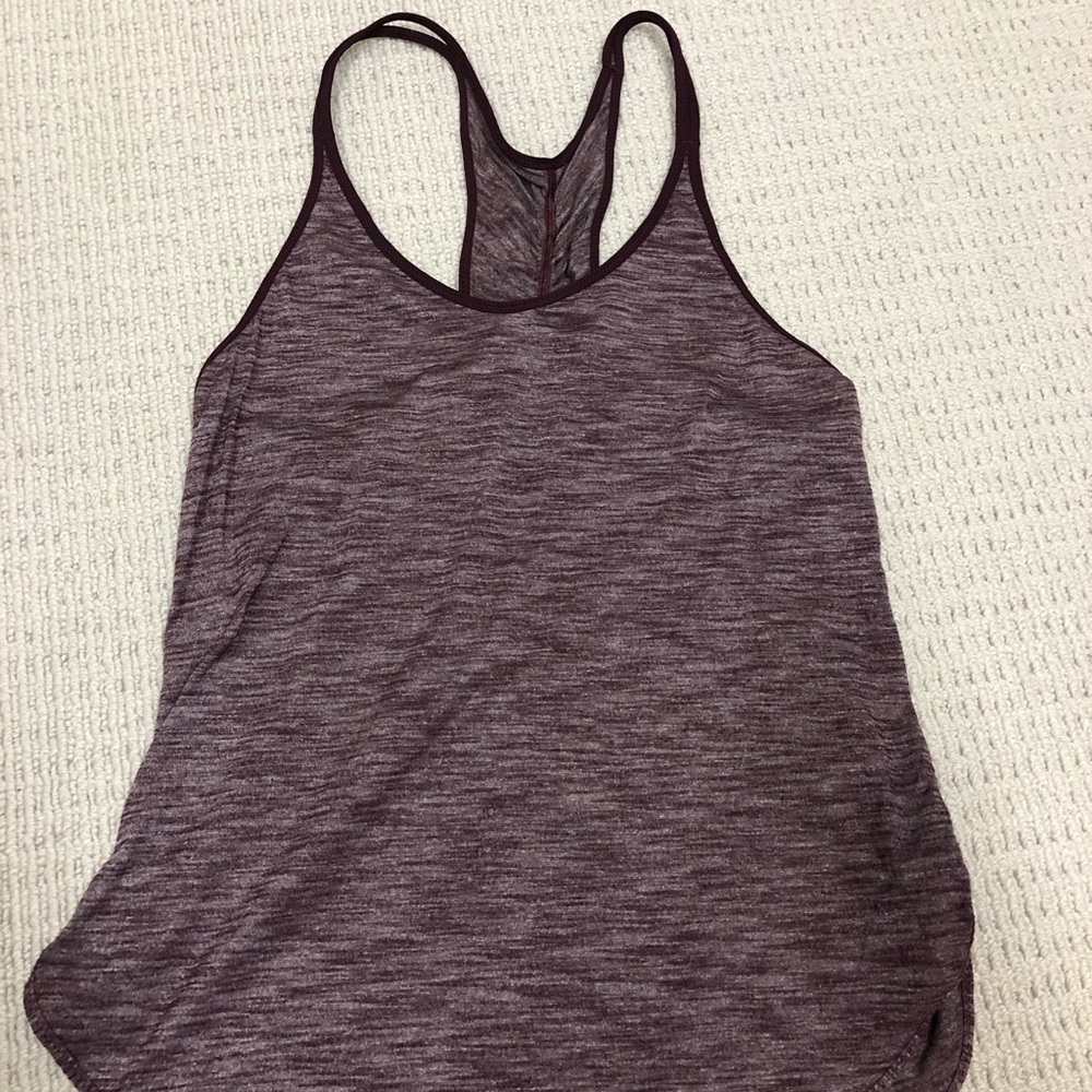 Lululemon maroon tank size 4/small